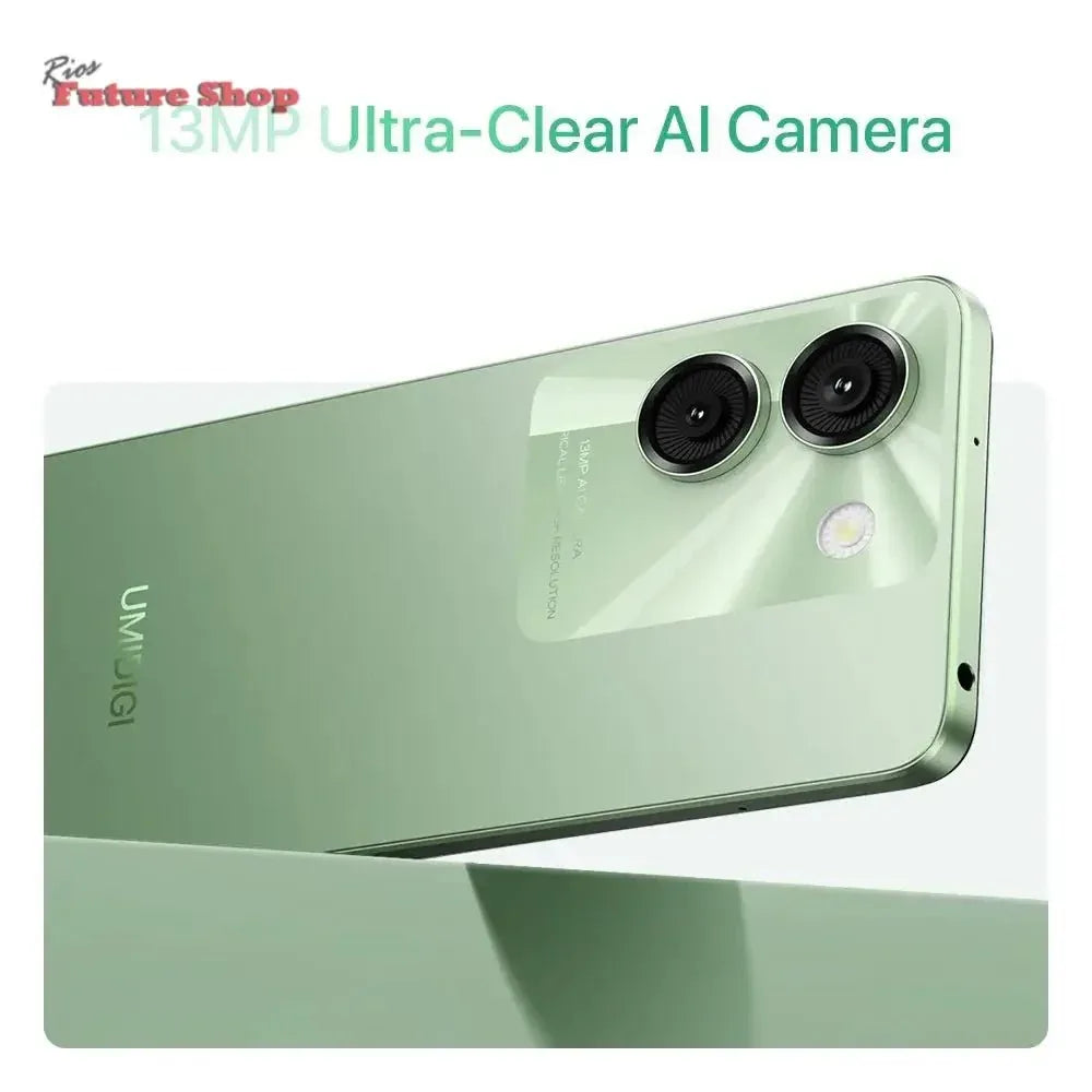 UMIDIGI G9A Android 14 Smartphone Octa-core 13MP Camera 64GB 6.75” Water Drop HD+ 5000mAh Battery Dual SIM Card Cellphone - Rios Future Shop