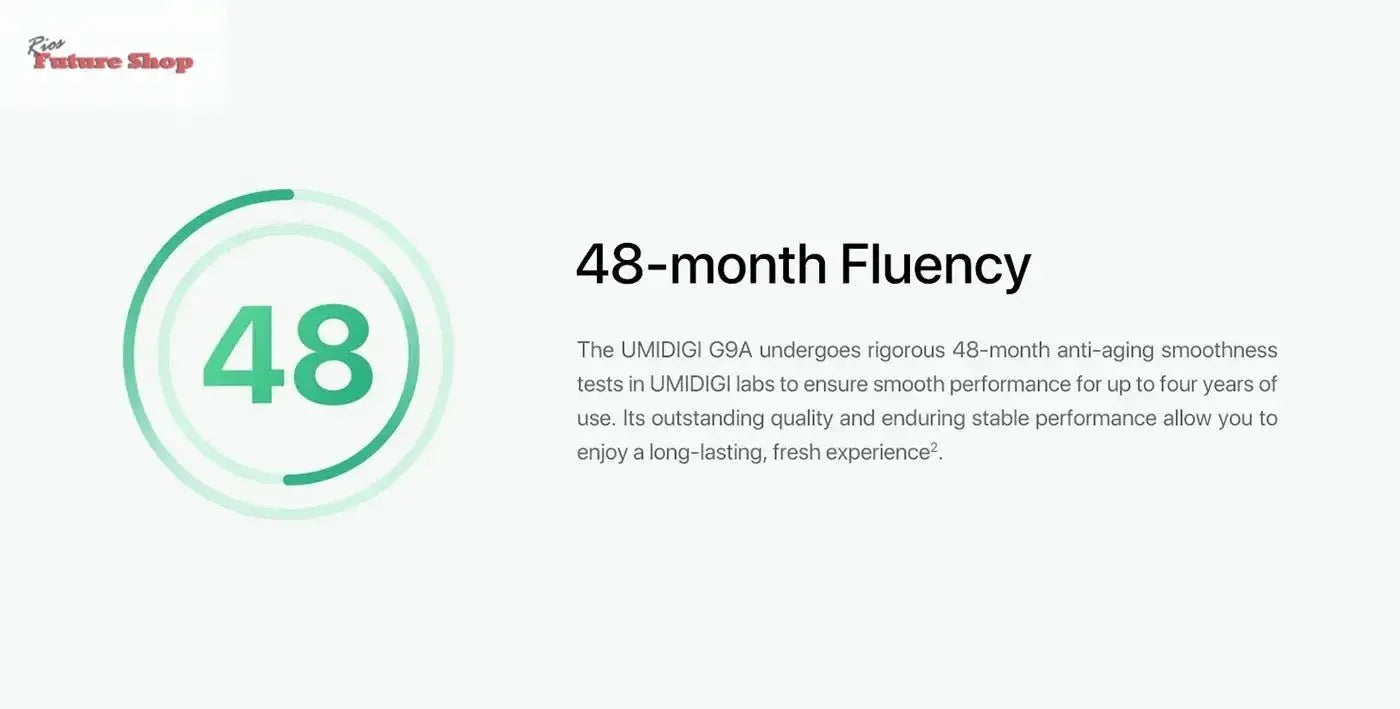 UMIDIGI G9A Android 14 Smartphone Octa-core 13MP Camera 64GB 6.75” Water Drop HD+ 5000mAh Battery Dual SIM Card Cellphone - Rios Future Shop