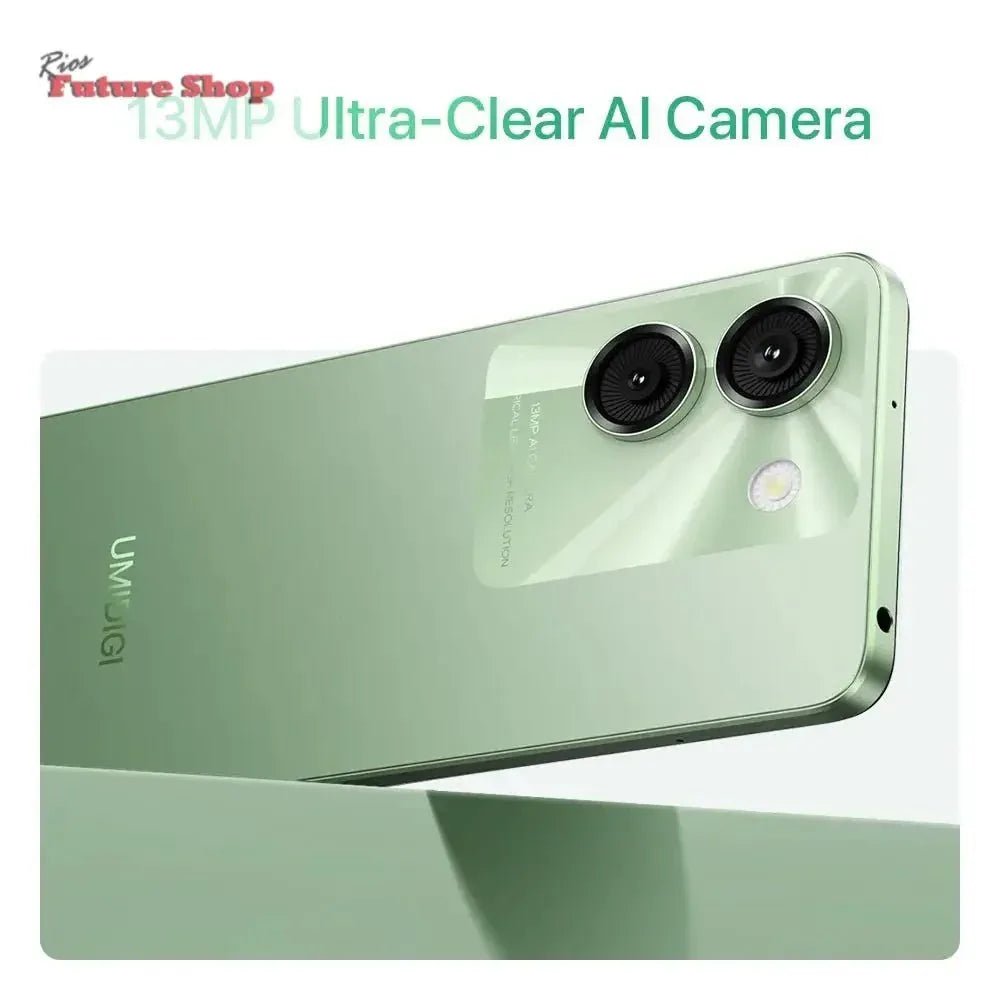 UMIDIGI G9A Android 14 Smartphone Octa-core 13MP Camera 64GB 6.75” Water Drop HD+ 5000mAh Battery Dual SIM Card Cellphone - Rios Future Shop