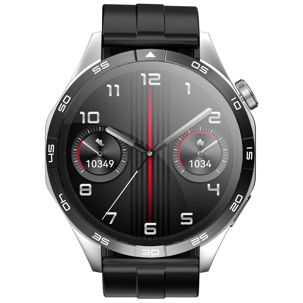 VALDUS 1.43" AMOLED - Rios Future Shopsmartwatches3:-3VG52 PRO;191288010:-3Black Silver Silica Gel Strap