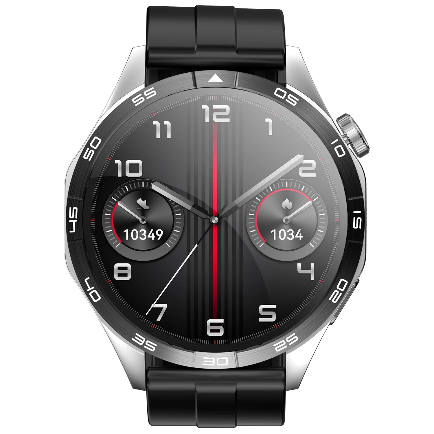 VALDUS 1.43" AMOLED - Rios Future Shopsmartwatches3:-3VG52 PRO;191288010:-3Black Silver Silica Gel Strap