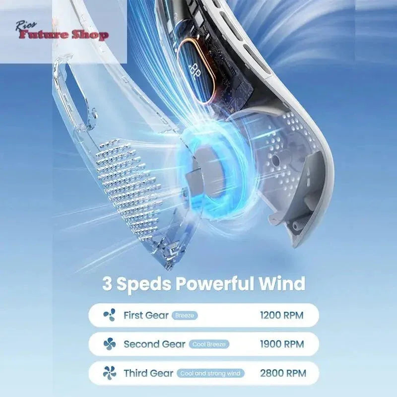 Ventilador Portátil para pescoço - Rios Future Shop