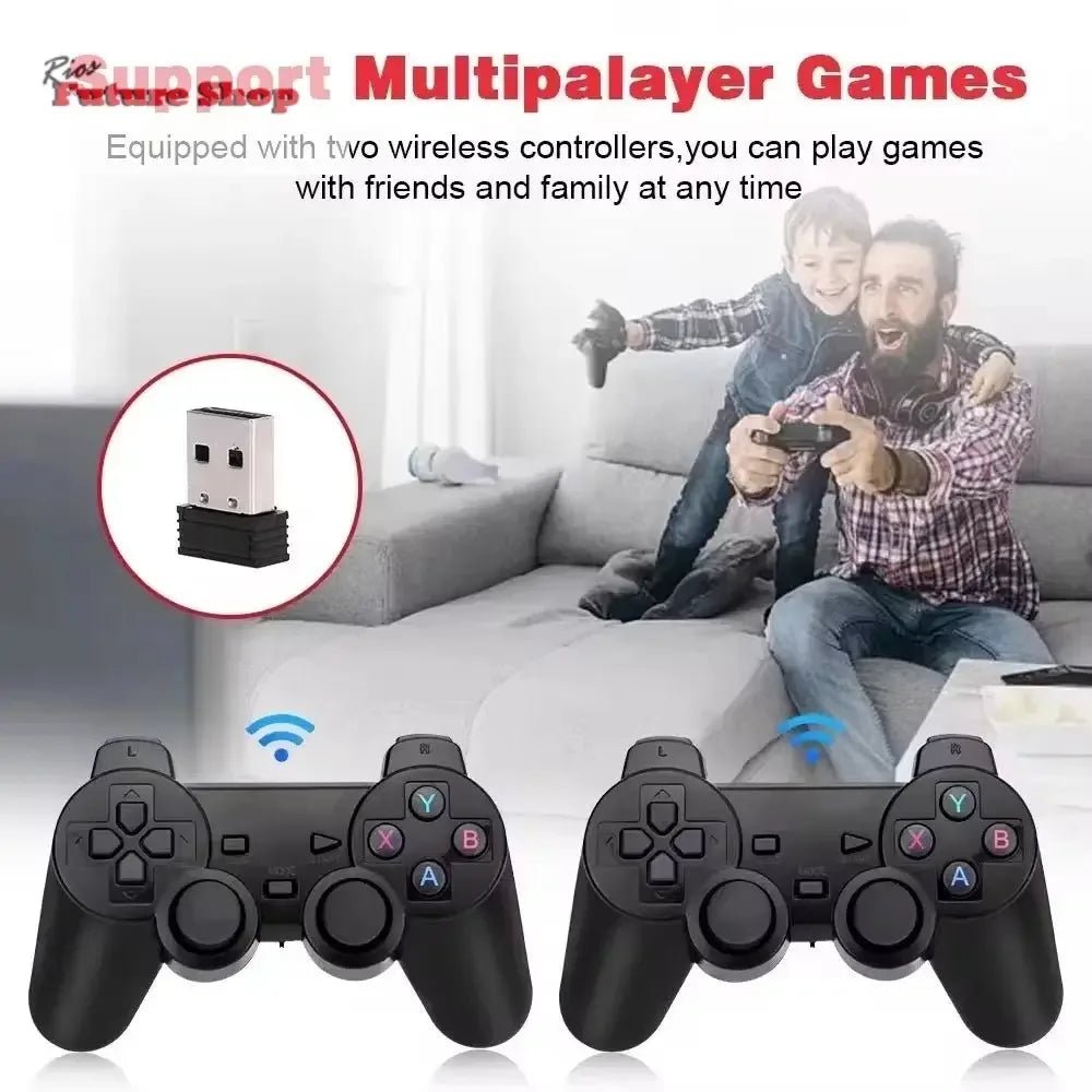 Video Game Console X2 Plus 4K HD Retro 40000 Games - Rios Future Shop