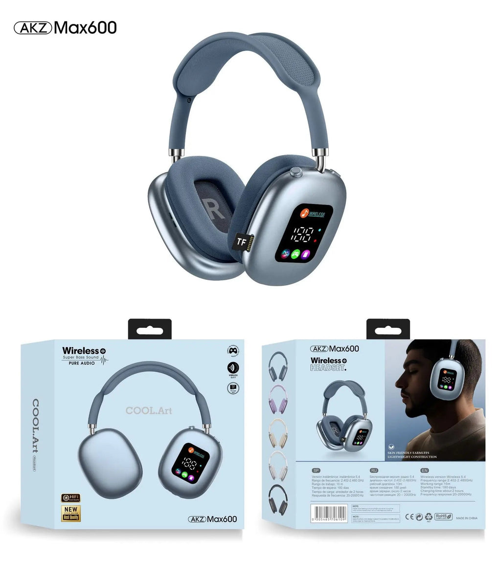 Wireless Earphones RGB Lighting IPX5 - Rios Future ShopGadget191288010:123085Blue