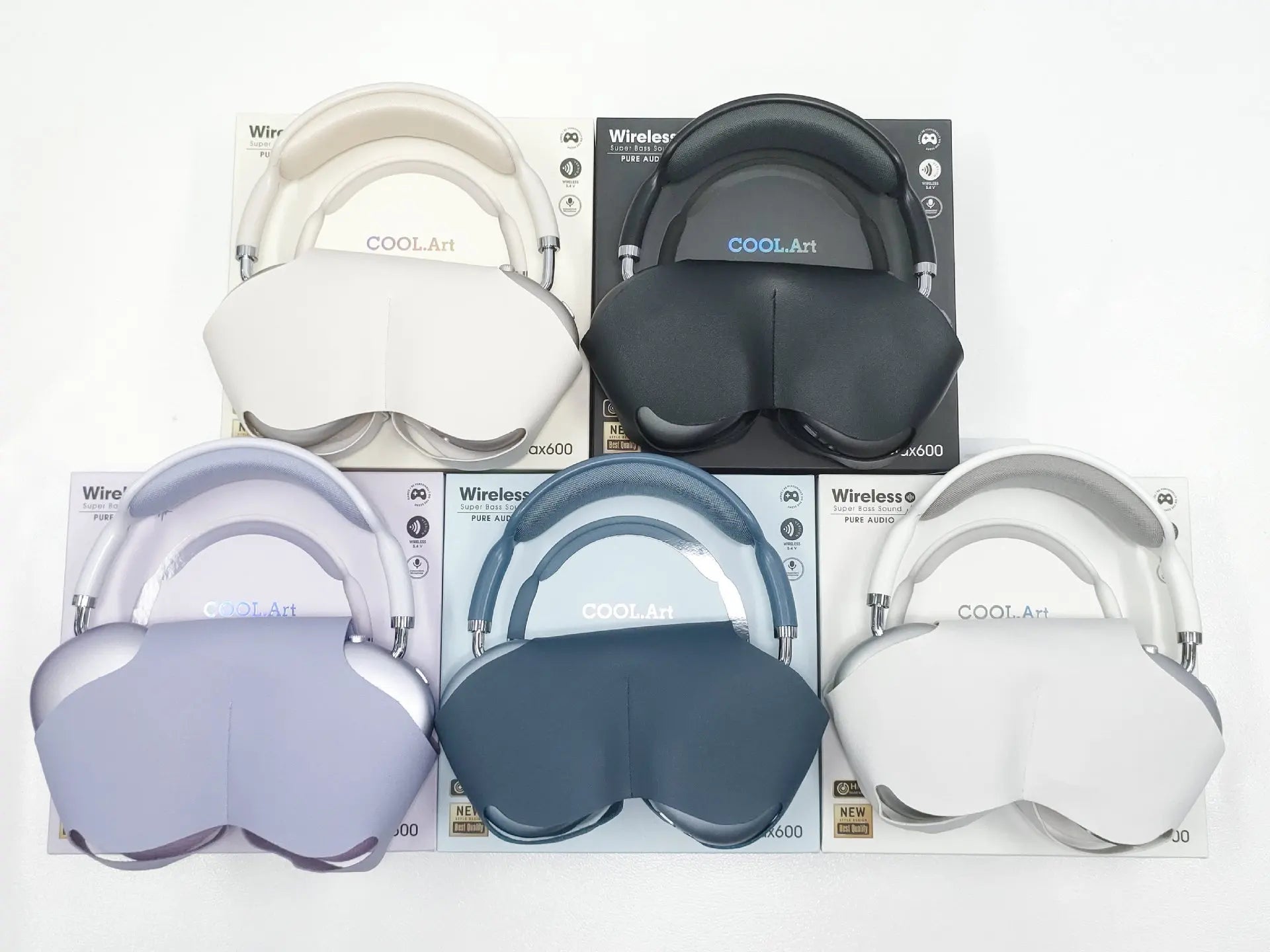 Wireless Earphones RGB Lighting IPX5 - Rios Future ShopGadget191288010:3327837Black