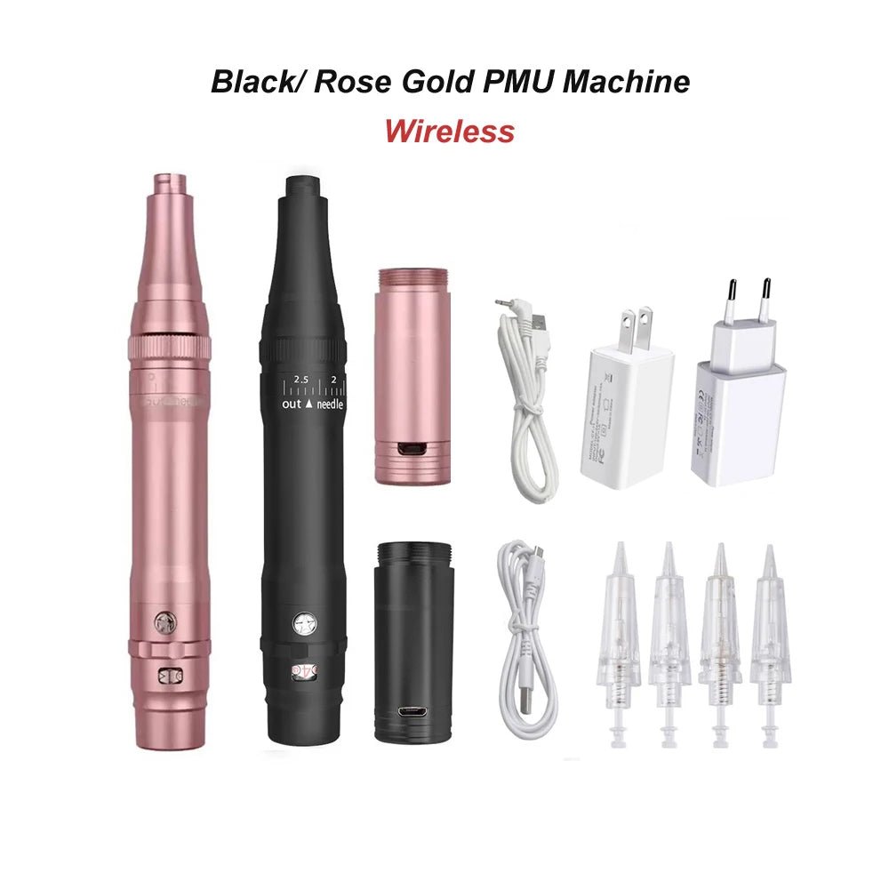 Wireless Permanent Makeup Machine Pen - Rios Future Shopahestics14:20000489030pcs Needles -5P