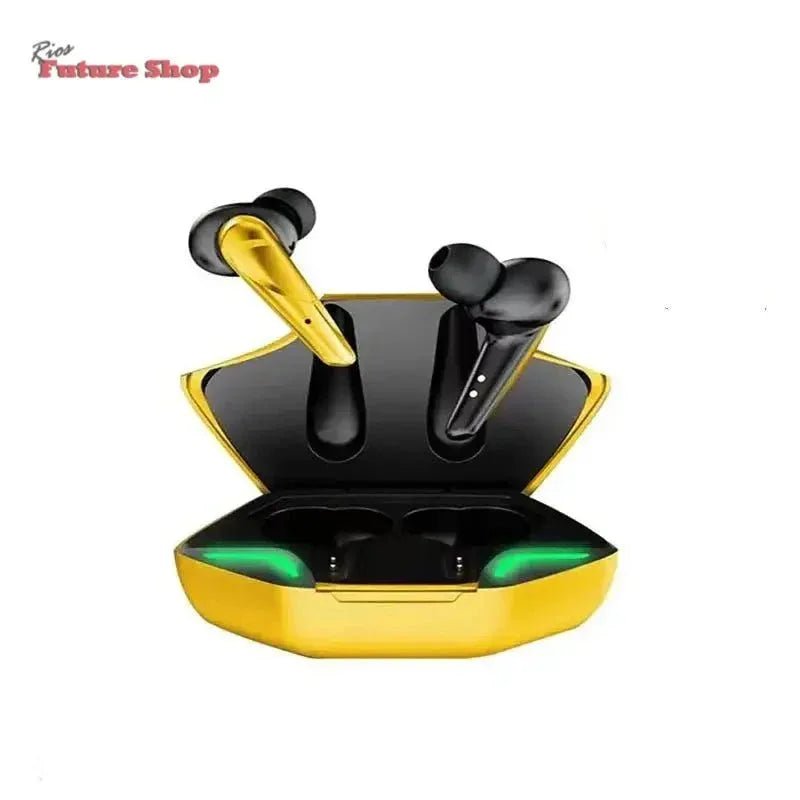 X15 Wireless Gaming bluetooth Headset TWS 5.0 Stereo Earbuds Low Latency Earphone Bluetooth Headphone With Mic for iPhone Xiaomi - Rios Future Shop