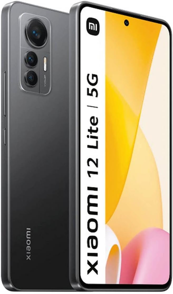 Xiaomi 12 Lite 16.6 cm (6.55) Dual SIM Android 12 5G USB Type-C 6 GB 128 GB 4300 mAh Black