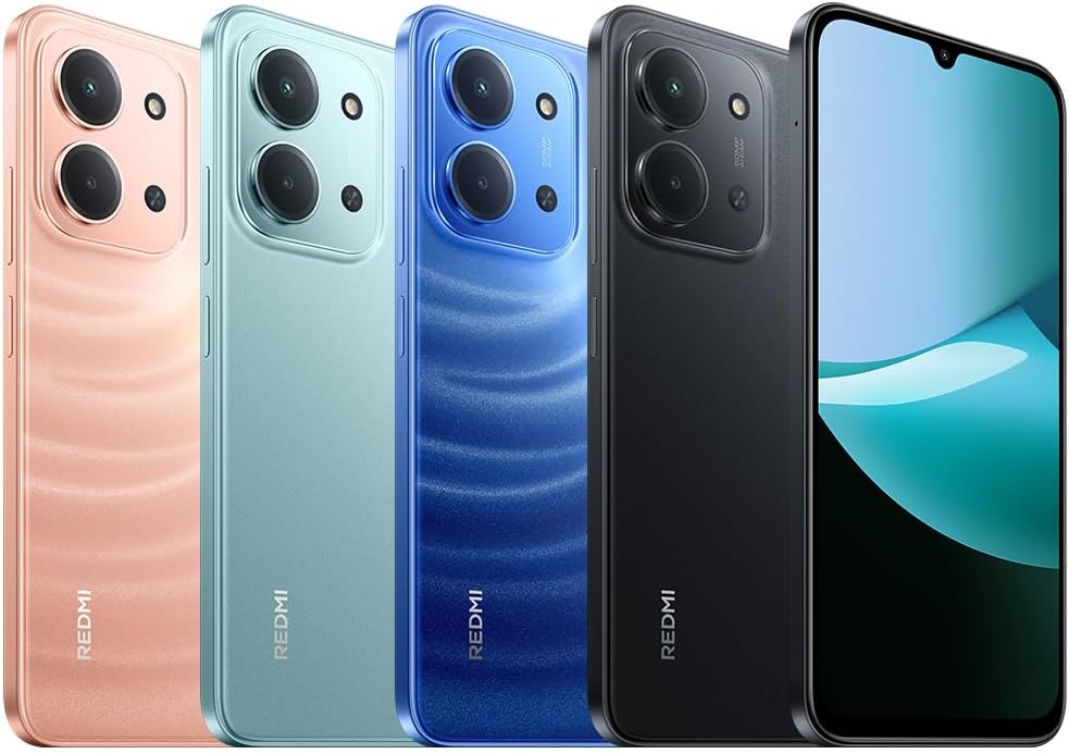 XIAOMI Redmi 15C - Smartphone de 4+128GB, Cámara Dual con IA de 50 MP, Pantalla inmersiva de 6,9" 120 Hz, Potente procesador octacore, Carga rápida de 33W, Cargador no Incluido, Verde (Versión ES)