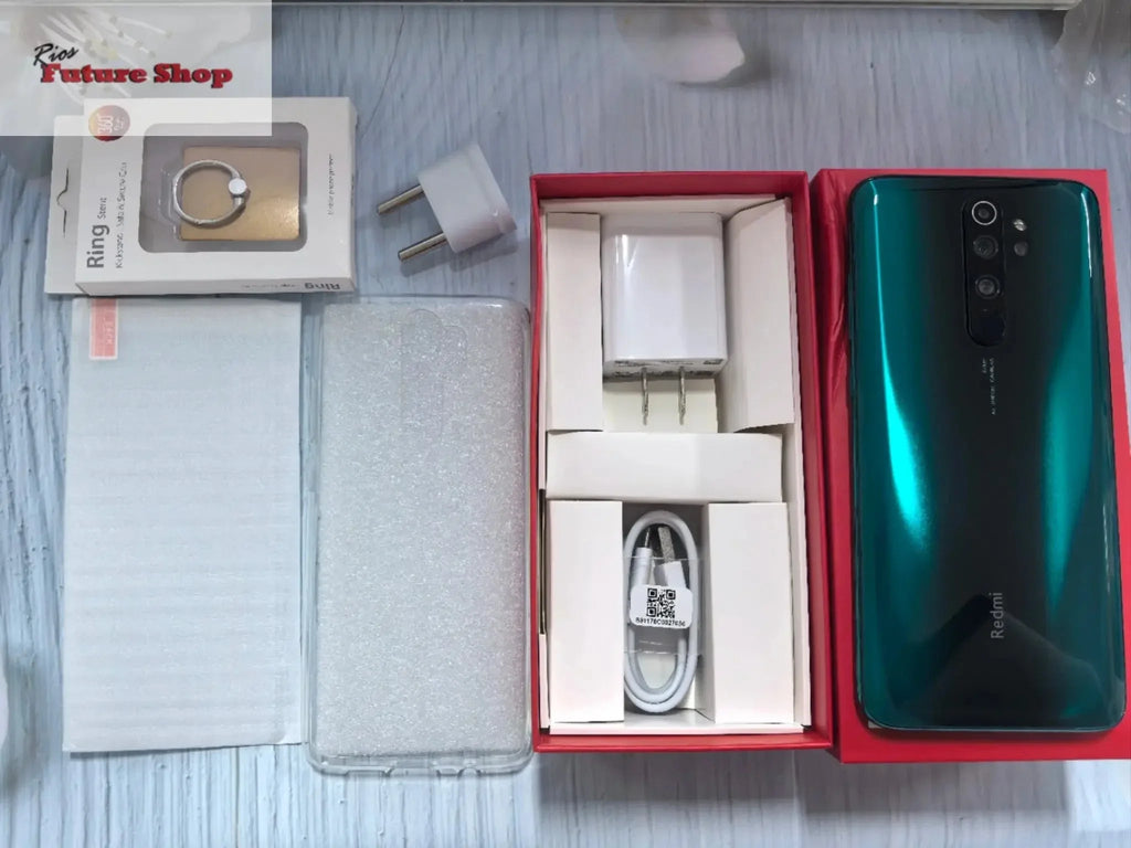 Xiaomi Redmi Note 8 Pro smartphone Global ROM Smartphone Helio G90T 4500mAh 64MP 6G+128G 8+128G used phone - Rios Future Shop