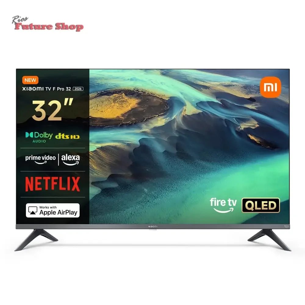 XIAOMI TV F Pro 75, 75 Pulgadas (190 cm), 4K UHD QLED, Smart TV, Fire TV, Control por Voz Alexa, HDR10+, Modo Game Boost 120Hz, MEMC, 2GB+32GB, Compatible con Apple AirPlay, 2025 - Rios Future Shop