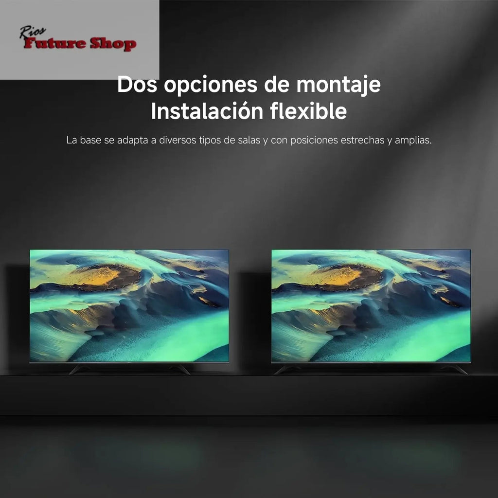 XIAOMI TV F Pro 75, 75 Pulgadas (190 cm), 4K UHD QLED, Smart TV, Fire TV, Control por Voz Alexa, HDR10+, Modo Game Boost 120Hz, MEMC, 2GB+32GB, Compatible con Apple AirPlay, 2025 - Rios Future Shop