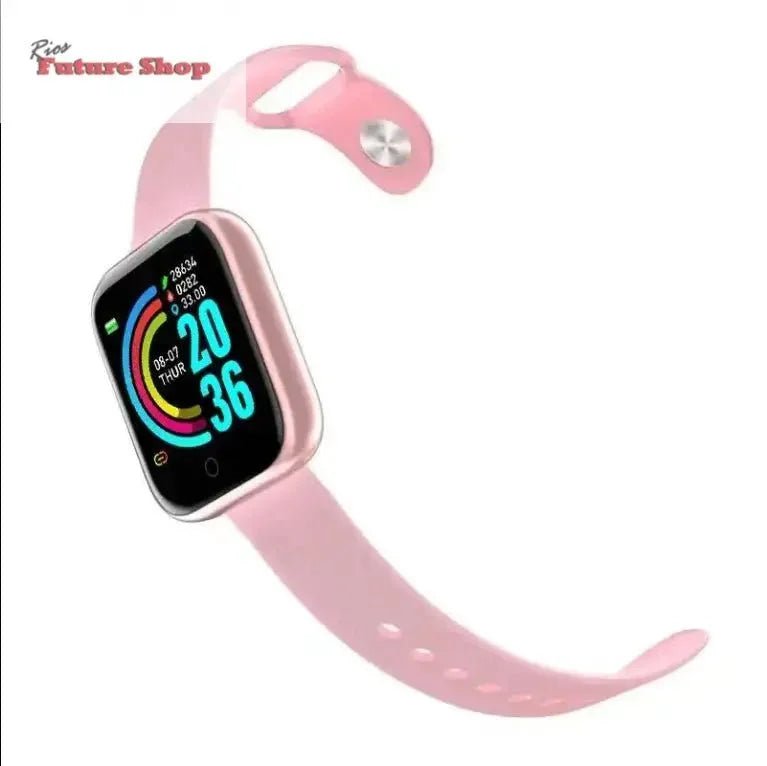 Y68 Smartwatch - Compact Design, Lightweight Construction, With Strapless Strap, Perfect For Everyday Wear - Rios Future Shop