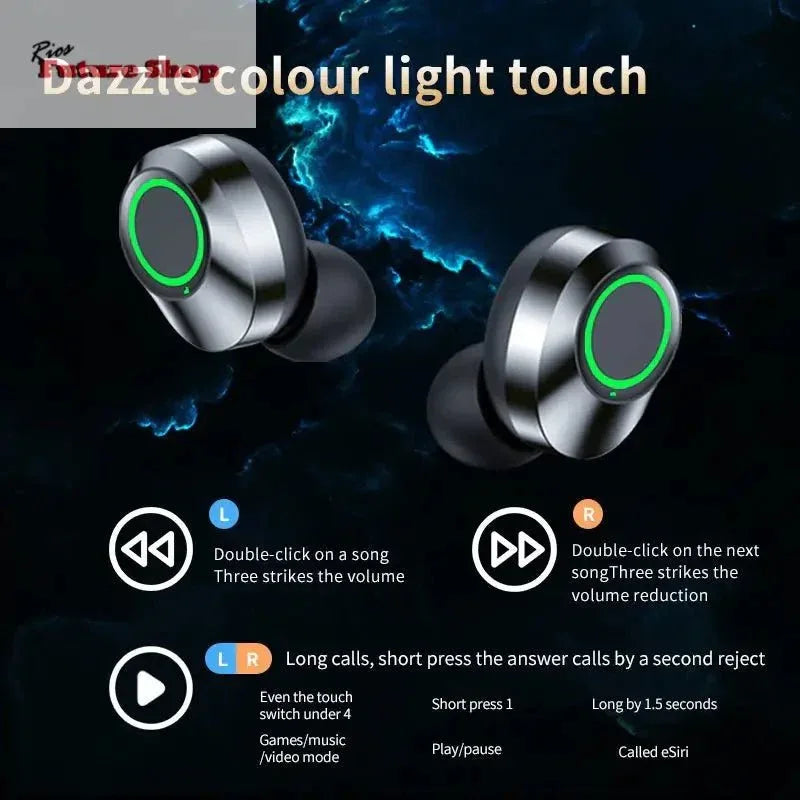 YD03 Fones de ouvido sem fio via Bluetooth - Rios Future Shop